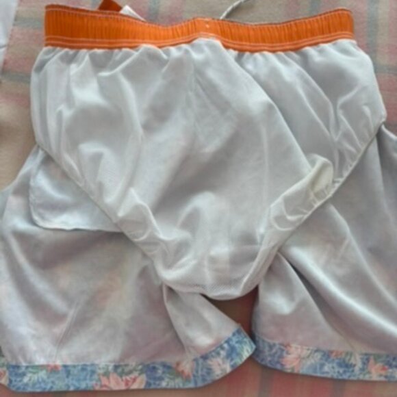 Nautica Floral Print 6" Leg Bathing Suit - Picture 8 of 9